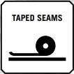 Taped seams - Podlepené švy